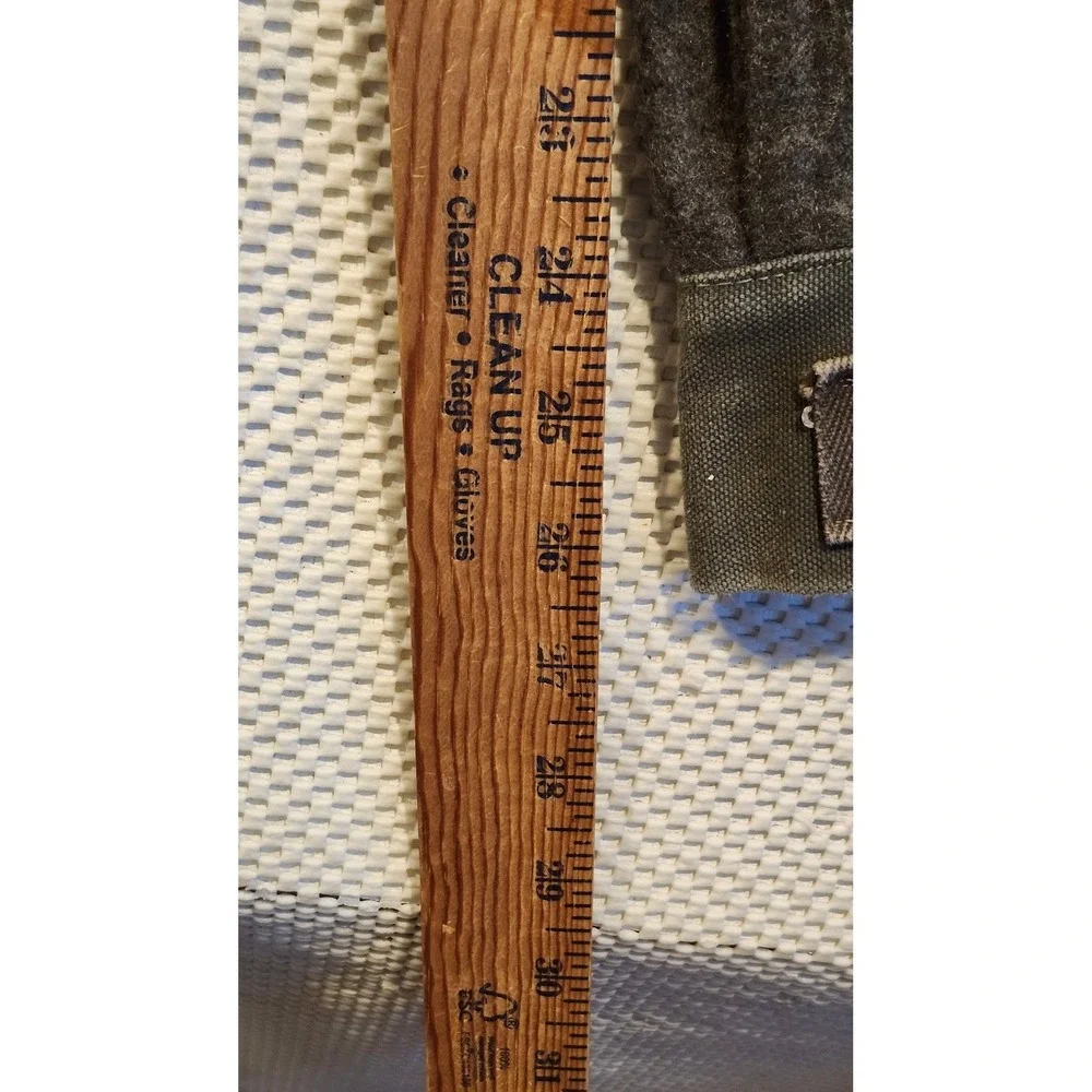 Vintage Swedish Military 1960 Wool Cargo Pants Grey Brown 29x27 M58 Vietnam Era‎